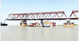 যমুনার ওপর রেলওয়ে সেতুর ৬২ শতাংশ কাজ সম্পন্ন