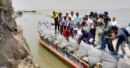 যমুনার ভাঙনরোধে ৬শ কোটি টাকার প্রকল্প উদ্বোধনে রিপন এমপি
