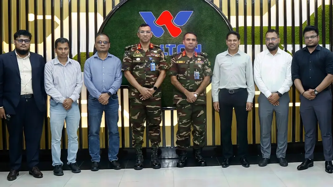 ওয়ালটনের প্রযুক্তি ও উৎপাদন সক্ষমতায় মুগ্ধ মিলিটারি ইঞ্জিনিয়ার সার্ভিসেস ওয়ালটনের প্রযুক্তি ও উৎপাদন সক্ষমতায় মুগ্ধ মিলিটারি ইঞ্জিনিয়ার সার্ভিসেস